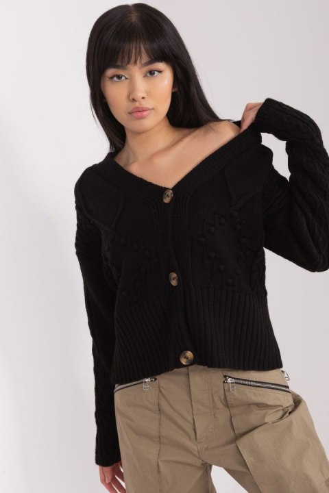 Sweter Damski Model BA-SW-0252.61P Black - Badu Sweter Damski Model BA-SW-0252.61P Black - Badu