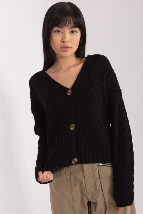 Sweter Damski Model BA-SW-0252.61P Black - Badu Sweter Damski Model BA-SW-0252.61P Black - Badu