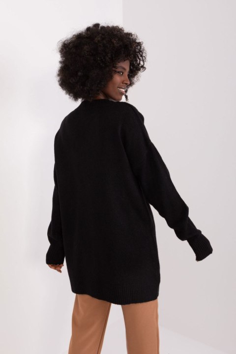 Sweter Damski Model BA-SW-0577.02P Black - Badu Sweter Damski Model BA-SW-0577.02P Black - Badu