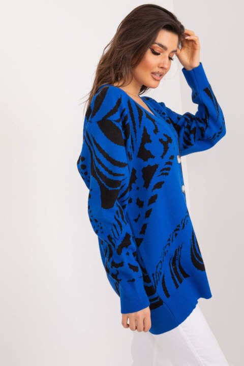 Sweter Damski Model BA-SW-12038.20 Cobalt - Badu Sweter Damski Model BA-SW-12038.20 Cobalt - Badu