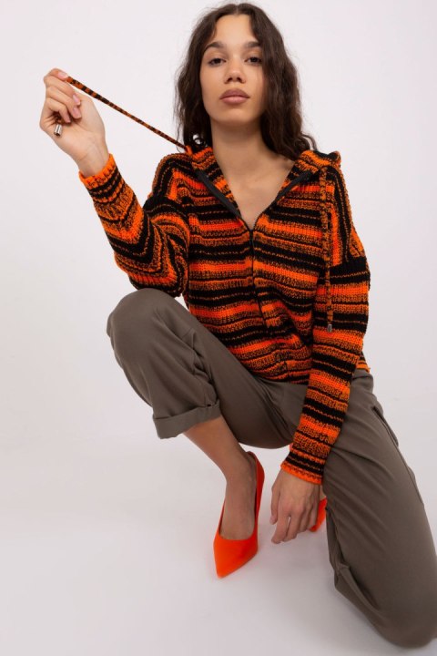 Sweter Damski Model BA-SW-8000.56P Orange - Badu Sweter Damski Model BA-SW-8000.56P Orange - Badu
