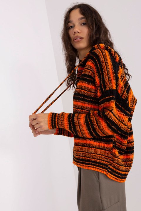Sweter Damski Model BA-SW-8000.56P Orange - Badu Sweter Damski Model BA-SW-8000.56P Orange - Badu