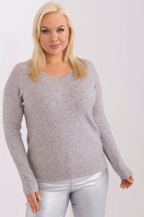 Sweter Damski Model PM-SW-PM1020.12P Grey - Factory Price Sweter Damski Model PM-SW-PM1020.12P Grey - Factory Price