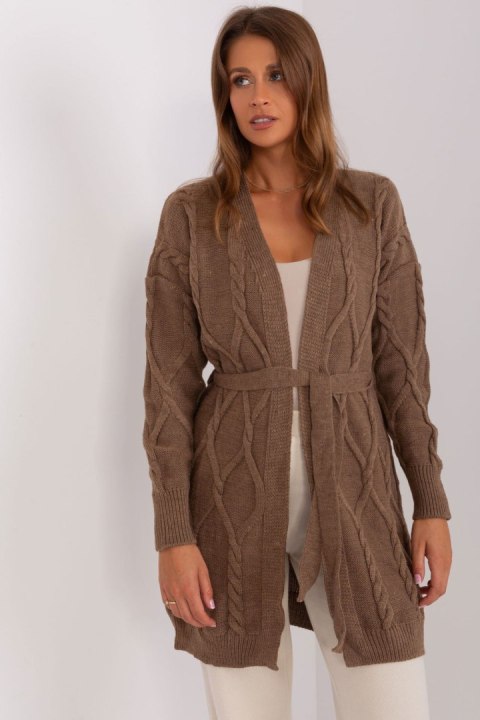 Sweter Kardigan Model BA-SW-8009-1.84P Brown - Badu Sweter Kardigan Model BA-SW-8009-1.84P Brown - Badu