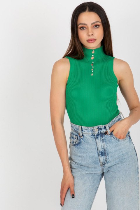 Bluzka Model BA-BZ-2301.00P Green - Badu Bluzka Model BA-BZ-2301.00P Green - Badu