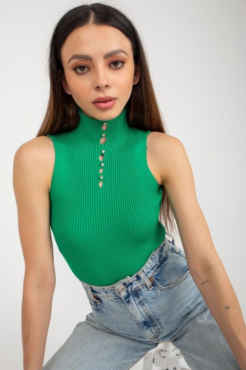 Bluzka Model BA-BZ-2301.00P Green - Badu Bluzka Model BA-BZ-2301.00P Green - Badu