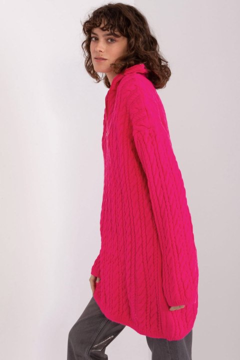Golf Damski Model BA-SW-0282.13P Fluo Pink - Badu Golf Damski Model BA-SW-0282.13P Fluo Pink - Badu