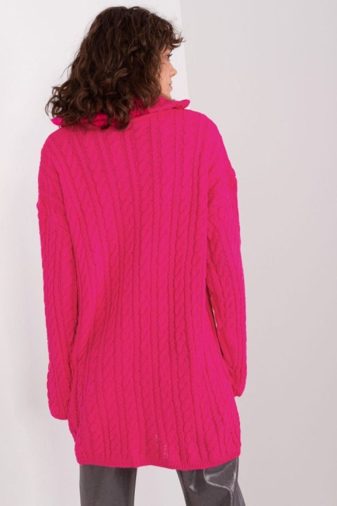 Golf Damski Model BA-SW-0282.13P Fluo Pink - Badu Golf Damski Model BA-SW-0282.13P Fluo Pink - Badu