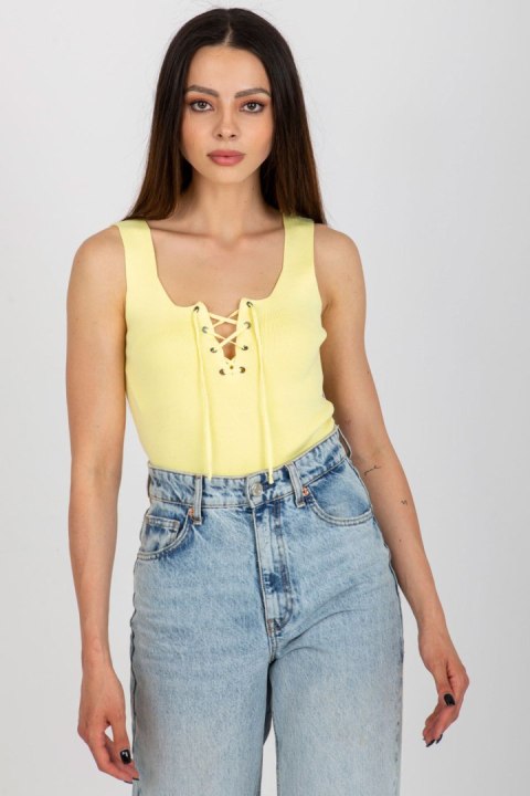 Koszulka Top Model BA-TP-2304.42 Light Yellow - Badu Koszulka Top Model BA-TP-2304.42 Light Yellow - Badu