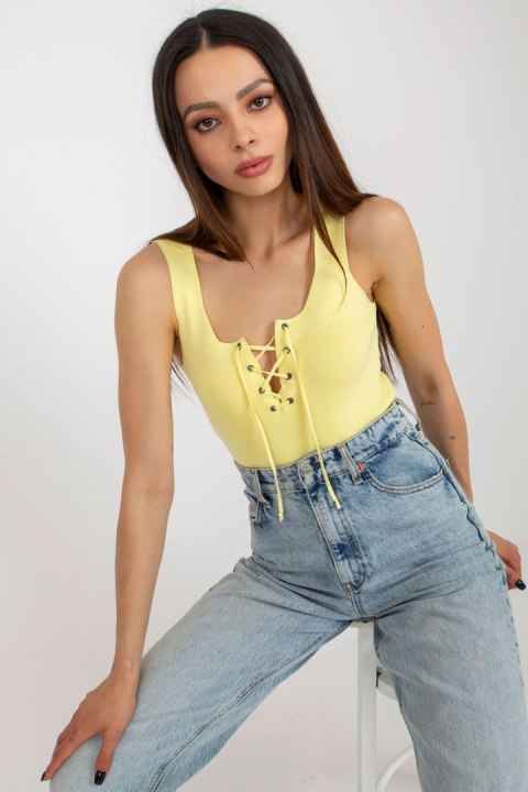 Koszulka Top Model BA-TP-2304.42 Light Yellow - Badu Koszulka Top Model BA-TP-2304.42 Light Yellow - Badu