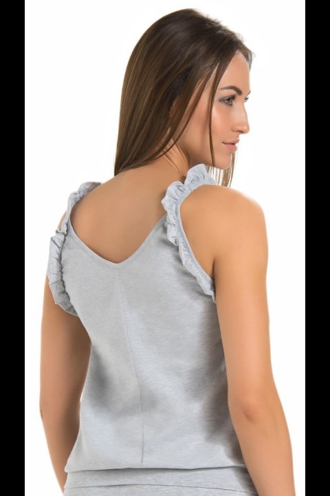 Koszulka nocna Koszulka do spania Model Sleepy 2709 Grey - Teyli Koszulka nocna Koszulka do spania Model Sleepy 2709 Grey - Teyli