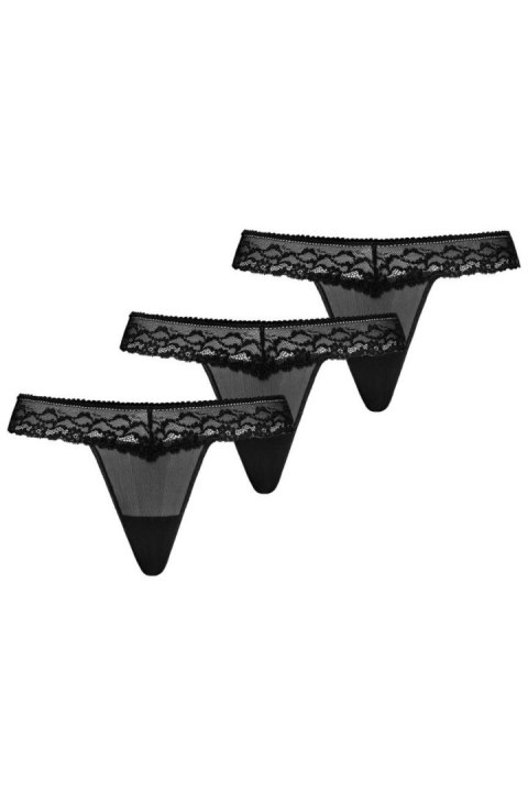 Stringi Komplet stringi Model Leo 302-3 Black - Teyli Stringi Komplet stringi Model Leo 302-3 Black - Teyli