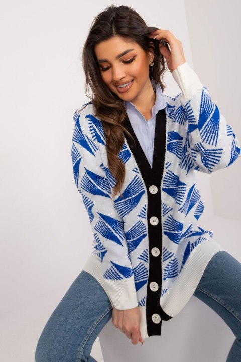 Sweter Damski Model BA-SW-12035.09 Cobalt - Badu Sweter Damski Model BA-SW-12035.09 Cobalt - Badu