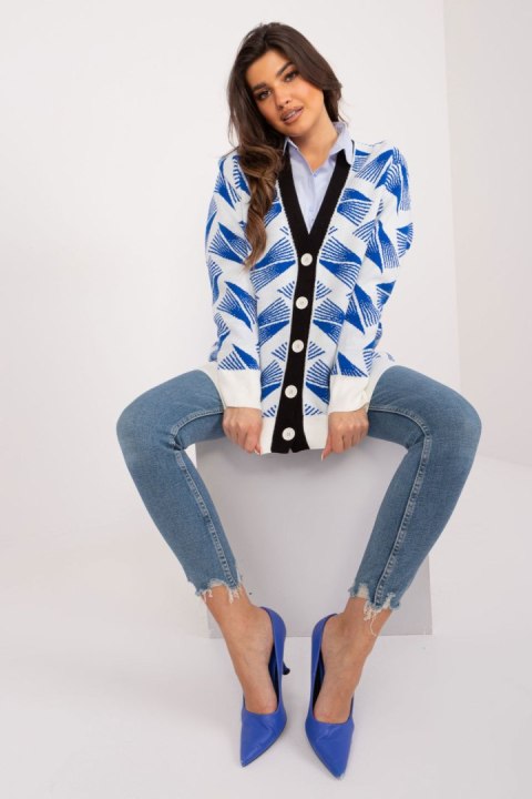 Sweter Damski Model BA-SW-12035.09 Cobalt - Badu Sweter Damski Model BA-SW-12035.09 Cobalt - Badu
