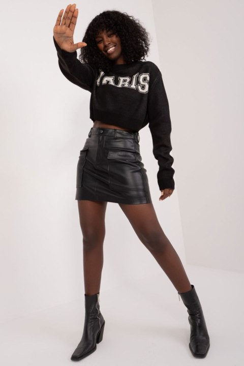Sweter Damski Model BA-SW-1489.24 Black - Badu Sweter Damski Model BA-SW-1489.24 Black - Badu