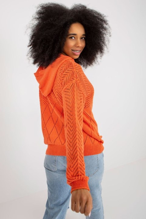 Sweter Damski Model BA-SW-2003.51P Orange - Badu Sweter Damski Model BA-SW-2003.51P Orange - Badu