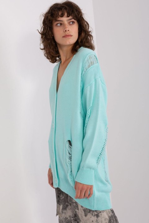 Sweter Damski Model BA-SW-8042-1.23 Mint - Badu Sweter Damski Model BA-SW-8042-1.23 Mint - Badu