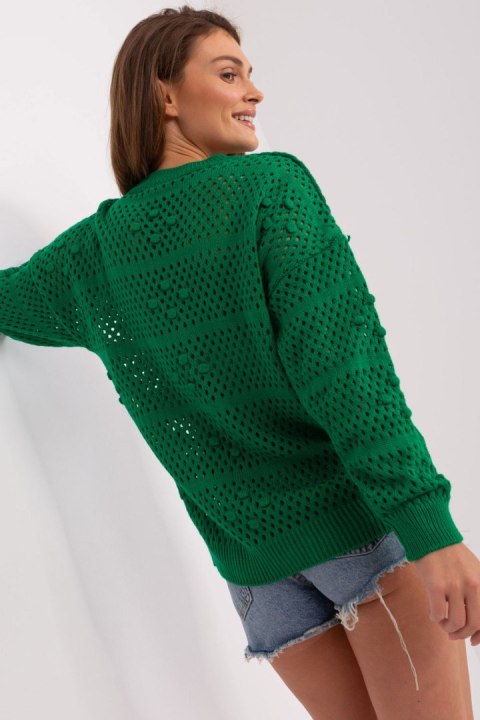 Sweter Damski Model BA-SW-9007.85P Green - Badu Sweter Damski Model BA-SW-9007.85P Green - Badu