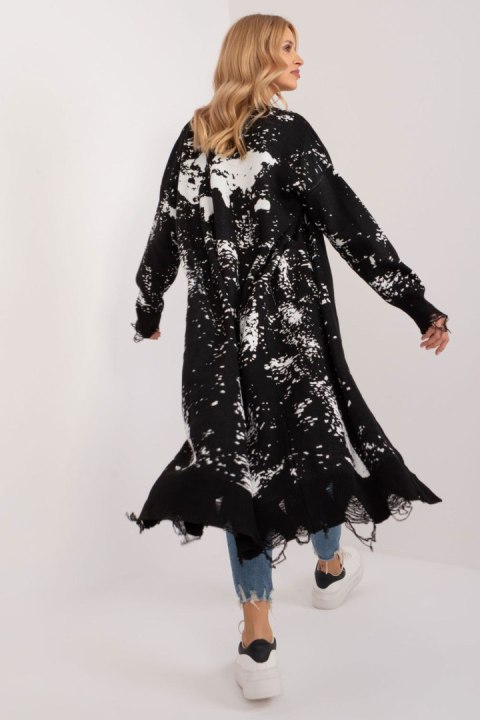 Sweter Kardigan Model BA-SW-14105.27 Black - Badu Sweter Kardigan Model BA-SW-14105.27 Black - Badu
