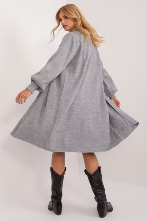 Sweter Kardigan Model BA-SW-1475.03 Grey - Badu Sweter Kardigan Model BA-SW-1475.03 Grey - Badu