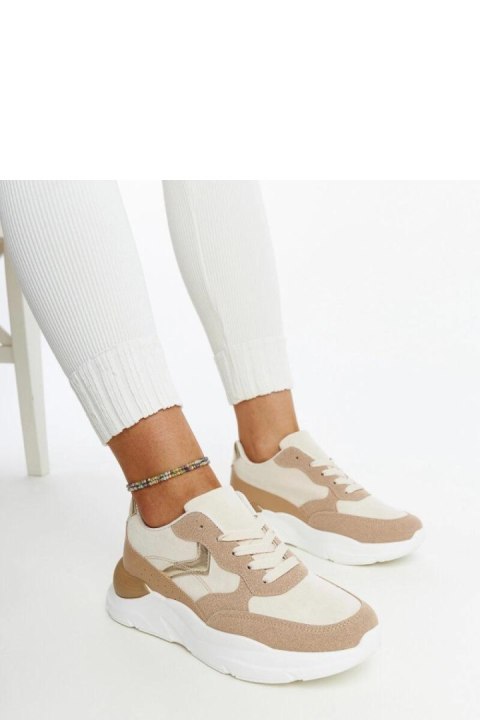 Brązowe sneakersy na platformie Nereida - Solea Brązowe sneakersy na platformie Nereida - Solea