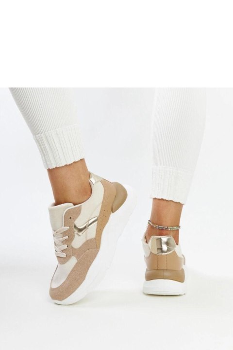 Brązowe sneakersy na platformie Nereida - Solea Brązowe sneakersy na platformie Nereida - Solea