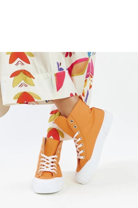 Pomarańczowe wysokie trampki Vinka - Solea Pomarańczowe wysokie trampki Vinka - Solea