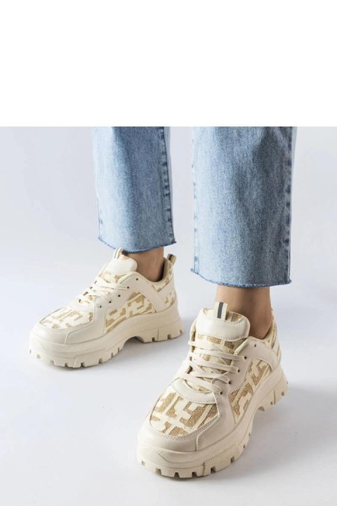 Beżowe masywne sneakersy Brunswick - Solea Beżowe masywne sneakersy Brunswick - Solea