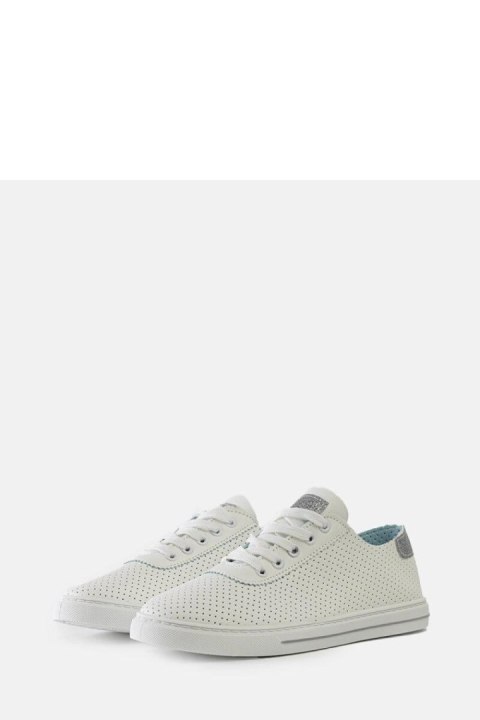 Białe perforowane sneakersy Ruala - Solea Białe perforowane sneakersy Ruala - Solea