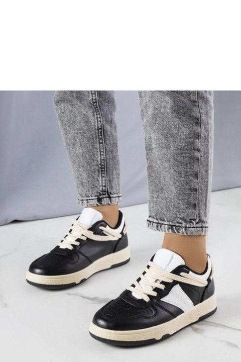 Czarne damskie sneakersy Marcella - Solea Czarne damskie sneakersy Marcella - Solea