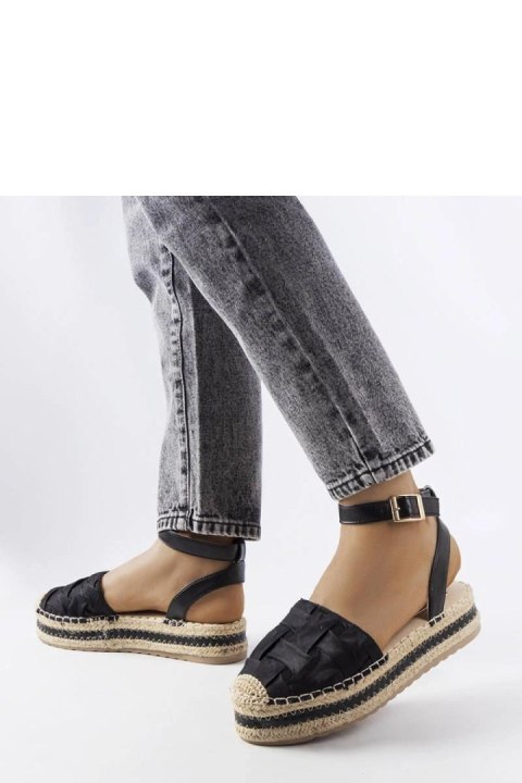 Czarne espadryle na platformie Lafreni?re - Solea Czarne espadryle na platformie Lafreni?re - Solea
