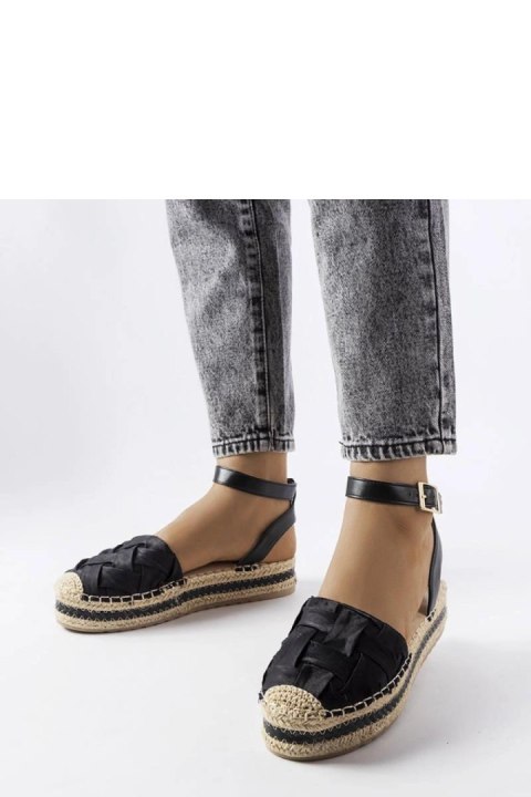 Czarne espadryle na platformie Lafreni?re - Solea Czarne espadryle na platformie Lafreni?re - Solea
