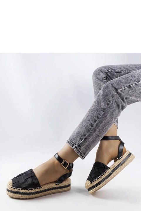 Czarne espadryle na platformie Lafreni?re - Solea Czarne espadryle na platformie Lafreni?re - Solea