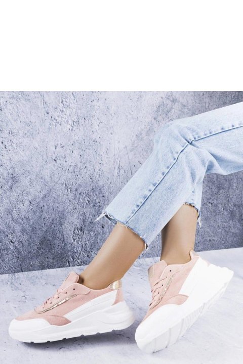 Różowe sneakersy z eko-zamszu Dupuis - Solea Różowe sneakersy z eko-zamszu Dupuis - Solea