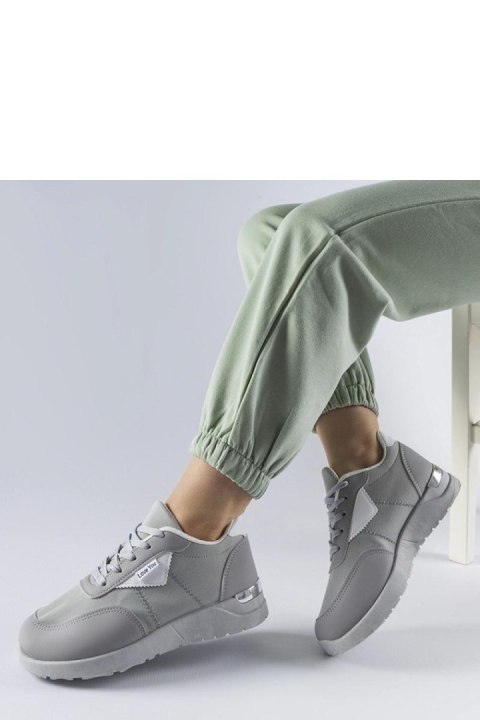 Szare materiałowe sneakersy Geraldino - Solea Szare materiałowe sneakersy Geraldino - Solea