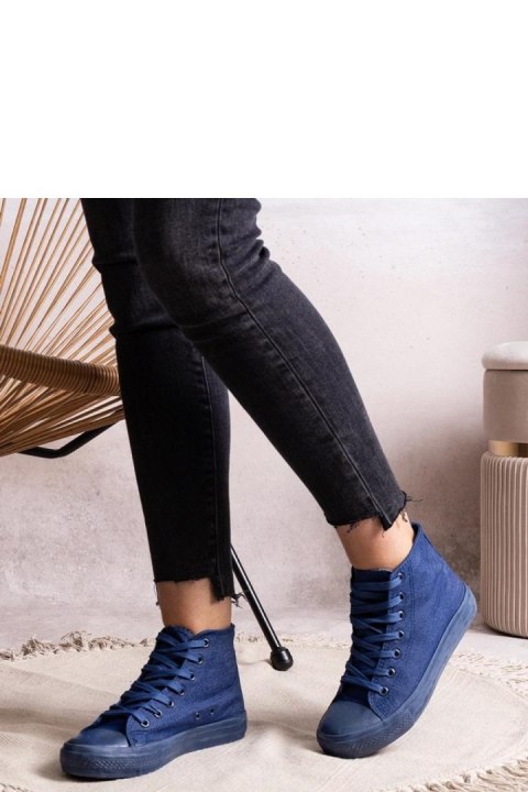 Jeansowe wysokie trampki Rafife - Solea Jeansowe wysokie trampki Rafife - Solea