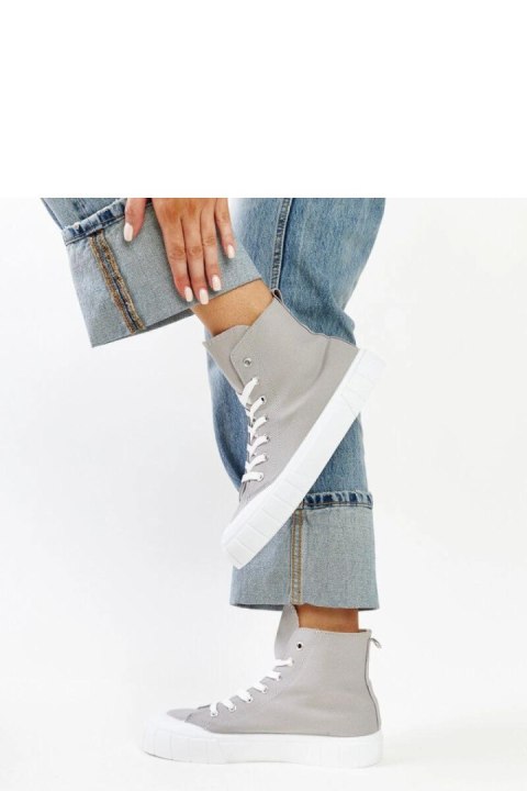 Szare wysokie trampki Vinka - Solea Szare wysokie trampki Vinka - Solea