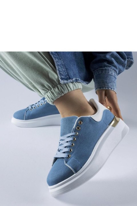 Granatowe sneakersy na platformie Scuderlando - Solea Granatowe sneakersy na platformie Scuderlando - Solea