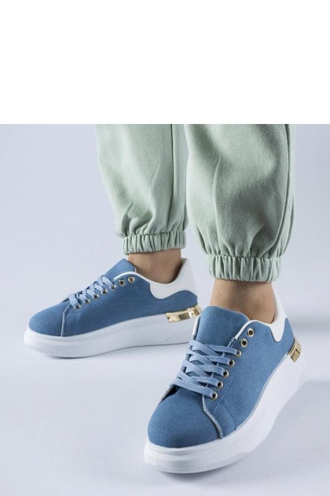 Granatowe sneakersy na platformie Scuderlando - Solea Granatowe sneakersy na platformie Scuderlando - Solea