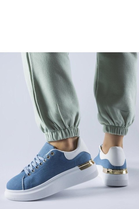Granatowe sneakersy na platformie Scuderlando - Solea Granatowe sneakersy na platformie Scuderlando - Solea