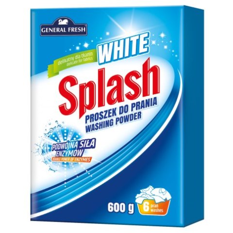 Proszek do prania General Fresh - Splash - 600g - biel Proszek do prania General Fresh - Splash - 600g - biel