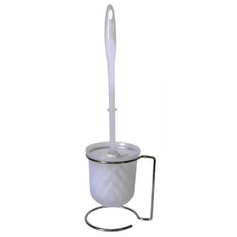 Szczotka do wc E6B transparent biała Szczotka do wc E6B transparent biała