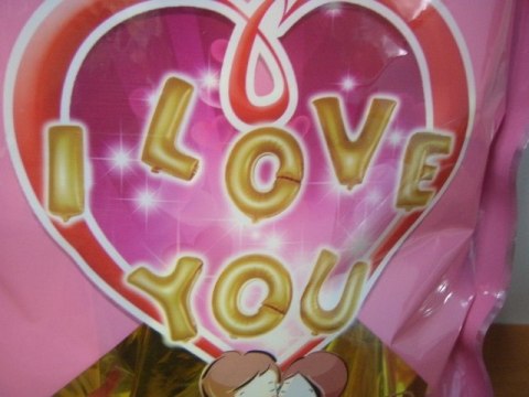 I LOVE YOU NAPIS BALONOWY - SN30643 I LOVE YOU NAPIS BALONOWY - SN30643