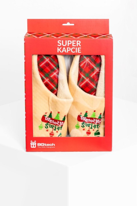 Super kapcie WESOŁYCH ŚWIĄT Super kapcie WESOŁYCH ŚWIĄT