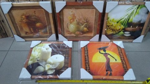 Obraz w drewnianej ramie 30x30cm Obraz w drewnianej ramie 30x30cm
