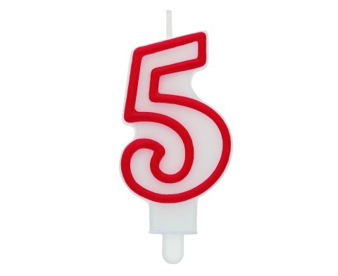 Świeczka urodzinowa ''5'' PF-SCC/5 Świeczka urodzinowa ''5'' PF-SCC/5