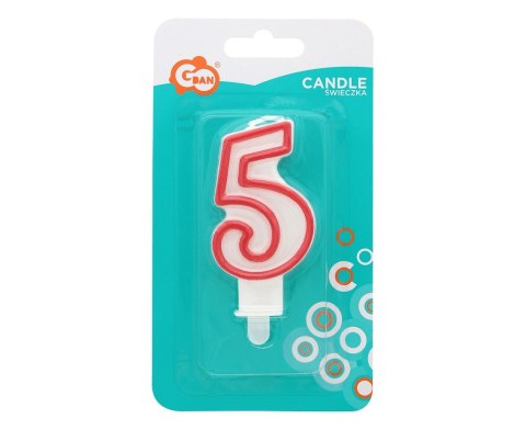 Świeczka urodzinowa ''5'' PF-SCC/5 Świeczka urodzinowa ''5'' PF-SCC/5