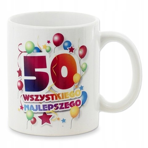 Kubek w torebce WSZYSTKIEGO NAJLEPSZEGO ''50'' Kubek w torebce WSZYSTKIEGO NAJLEPSZEGO ''50''