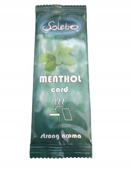 Karta aromatyzująca do papierosów 25szt. MENTHOL SOLEBO Karta aromatyzująca do papierosów 25szt. MENTHOL SOLEBO