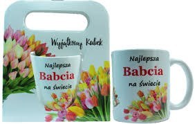 Kubek w torebce BABCIA TULIPANY Kubek w torebce BABCIA TULIPANY